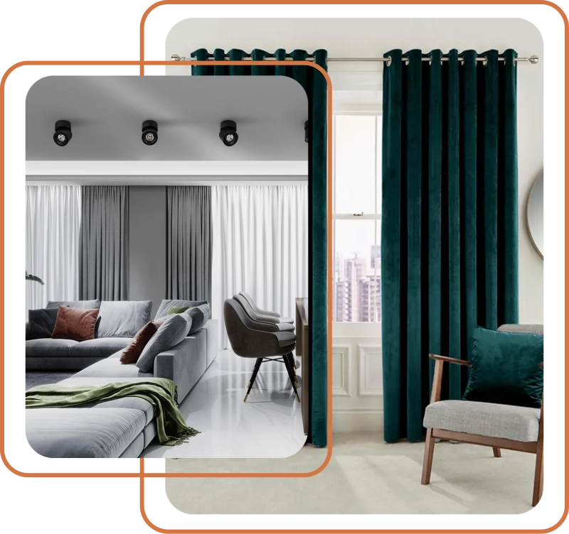 Curtain shop Dubai