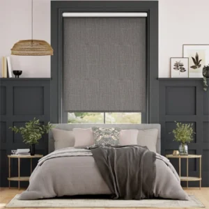 Cavendish Grey Wash roman Blind